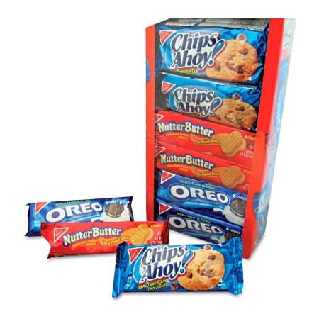Nabisco Nabisco¬Æ Variety Pack Cookies, Assorted, 1.75 oz., 12/Box NFG04738